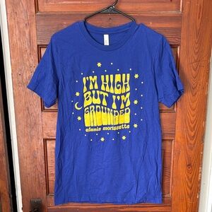 Alanis Morissette Tee I’m High But I’m Grounded size M